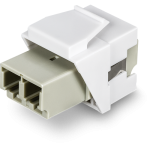 Mufa keystone duplex LC fibra optica, tool less, 10Gbps - TRENDnet TC-K05LC - imagine 2