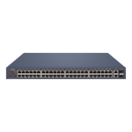 Switch Smart Management 48 PoE, 2 Uplink RJ45 + 2 SFP, 470W - HikVision DS-3E1552P-SI