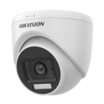 Camera 2MP, SmartHybrid ColorVu, LED/ IR 20m, Microfon, 2,8mm - HikVision DS-2CE76D0T-LPFS
