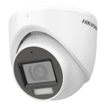 Camera 6MP, SmartHybrid ColorVu, LED 20m/ IR 30m, Microfon, 2,8mm - HikVision DS-2CE76K0T-LMFS