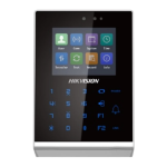 Cititor control acces stand-alone IP, Wireless, PIN/Tag Mifare 13.56MHz - HikVision DS-K1T105AM