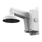 Suport de perete cu cutie de jonctiune, aluminiu, alb - HikVision DS-1273ZJ-140B