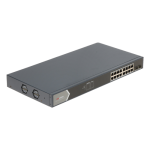 Switch 16 PoE Gigabit + 2 Uplink SFP, 225W, cu management - HikVision DS-3E1518P-SI - imagine 2