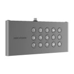 Modul tastatura si amprenta pentru KD9633- HikVision DS-KDM9633-KP - imagine 3