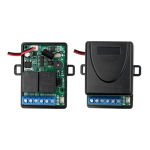 Set radio comanda, 2 relee 433MHz – versiunea 2 - CSAccess CSR-807Y2-2