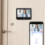 Vizor electronic wireless cu sonerie, 2MP, Card, IR 3m, 4.3 inch, 4600mAh - EZVIZ HP4 - imagine 3