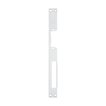Suport yala electromagnetica de toc, versiune lunga, 250 x 25 x 3 mm, galvanizata - effeff by ASSA ABLOY