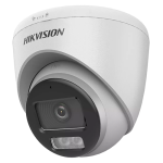 Camera 2MP, SmartHybrid ColorVu, LED/ IR 40m, Microfon, 2,8mm - HikVision DS-2CE72DF0T-LFS(2.8MM) - imagine 3