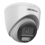 Camera 6MP 3K, LED/ IR 40m, Smart Hybrid ColorVu, Microfon, 2,8mm - HikVision DS-2CE72KF0T-LFS28