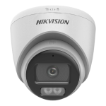 Camera 6MP 3K, LED/ IR 40m, Smart Hybrid ColorVu, Microfon, 2,8mm - HikVision DS-2CE72KF0T-LFS28 - imagine 2