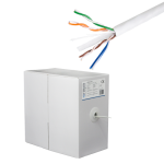 Cablu UTP, cat 6, CUPRU 100%, 305m, LSZH, 4x2x23 AWG - eRaya