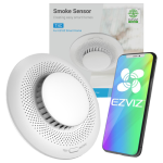Detector de fum wireless, ZigBee3.0, difuzor 85dB, alarmă sunet-lumină - EZVIZ CS-T4C - imagine 2