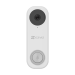 Kit sonerie video EZVIZ, conexiune Wi-Fi, rezolutie 3k,  acumulator 5200mAh, PIR detectie miscare, unghi vizualizare ultra-larg, slot SDcard - imagine 3