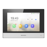 Post videointerfon IP, 2 Fire, ecran tactil 7inch, Wi-Fi, Linux, Card - HikVision DS-KH6320Y-WTE2