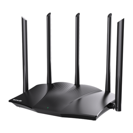 Router Wi-Fi 6, DualBand2.4/5GHz, 574+2402 Mbps, 5x6dBi, 4 x Gigabit  - TENDA
