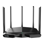 Router Wi-Fi 6e, AX5700 TriBand 2.4/5GHz/6GHz, 861+2402+2402 Mbps,  5x6dBi, 4 x Gigabit - TENDA - imagine 2