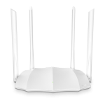 Router Wi-Fi 5, DualBand 2.4/5GHz 300+867Mbps, 4x6dBi - TENDA - imagine 2