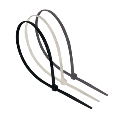 Colier din plastic 4.8x250, alb (100 buc.) - CELO