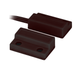Contact magnetic aparent, autoadeziv, plastic maro, 2 fire NC - CSAccess CM-34-MARO