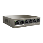 Switch 4 porturi PoE, 2 porturi uplink RJ45 10/100Mbps - TENDA - imagine 2