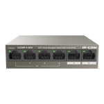Switch 4 porturi Gigabit PoE+, 2 porturi RJ45 Gigabit, 58W, Management - IP-COM - imagine 2