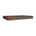 Switch 24 porturi Gigabit, 4 porturi SFP+ 10Gbps, Management - IP-COM - imagine 3