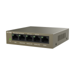 Router 4 porturi Gigabit PoE+, 55W, 1 port RJ45 Gigabit, management - IP-COM