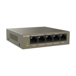 Router 4 porturi Gigabit PoE+, 55W, 1 port RJ45 Gigabit, management - IP-COM - imagine 3