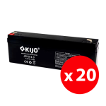 Acumulator AGM fara intretinere, 12V 9Ah - Kijo Battery JS12-9
