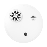 Detector temperatura wireless, RF 868 MHz, 1.6 km, LED, buzzer, 85 dB - HikVision DS-PDHT-E-WE