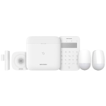 Sistem alarma antiefractie wireless LAN, Wi-Fi, GSM 3/4G, 32 partitii - HikVision DS-PWA96-KIT2-WE
