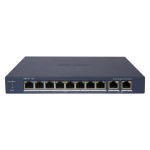 Switch PoE 8 porturi Gigabit + 2 Uplink, 110W, 300m - HikVision DS-3E1510P-EI