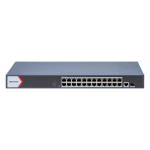 Switch PoE cu management, 24 porturi Gigabit, 370W, Long Range - HikVision DS-3E1526P-EI