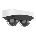 Dual Chanal - Camera IP, 2 x 4MP, lentila 2.8mm, IR 30m, Mic., Alarma, PoE, IK10 - UNV - imagine 3