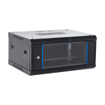 Cabinet metalic 4U 19" 600x450, capacitate incarcare 60 Kg, negru - ASYTECH Networking ASY-4U-6045WL