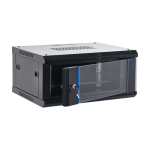 Cabinet metalic 4U 19" 600x450, capacitate incarcare 60 Kg, negru - ASYTECH Networking ASY-4U-6045WL - imagine 2