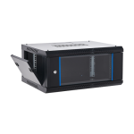 Cabinet metalic 4U 19" 600x450, capacitate incarcare 60 Kg, negru - ASYTECH Networking ASY-4U-6045WL - imagine 3