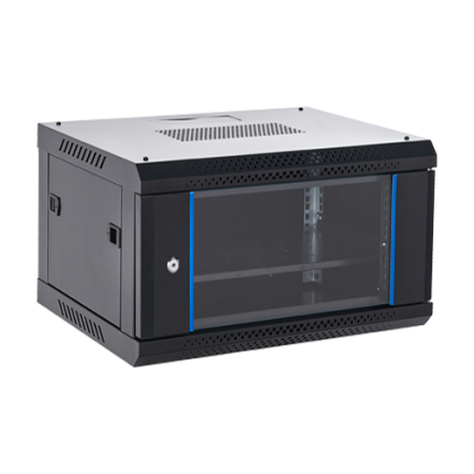 Rack 6U 600x450mm, cabinet protectie pentru echipamente retea - ASYTECH Networking ASY-6U-6045WL