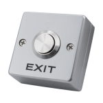 Buton de iesire, montaj aparent, aliaj, IP65, NO-COM (EXIT)