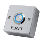 Buton de iesire, montaj aparent, aliaj, LED, NO-COM - CSAccess CSB-503LS