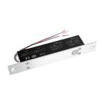 Bolt electric incastrabil Fail Safe, 12 Vcc, delay si monitorizare - CSAccess CSL-39-NC