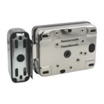 Yala electromagnetica cu memorie mecanica, montaj aplicat, 12 Vcc - CSAccess CSL-05 - imagine 5