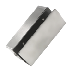 Suport din otel inox pt. montaj bolt CSL-39/40 in podea la usi din sticla - CSAccess CSL-U - imagine 4