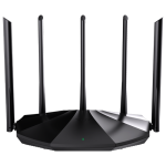 Router Wi-Fi 6, DualBand 2.4Ghz/5GHz, 300+1201Mbps, 5x6dBi, 4 porturi Gigabit - TENDA - imagine 2