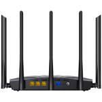 Router Wi-Fi 6, DualBand 2.4Ghz/5GHz, 300+1201Mbps, 5x6dBi, 4 porturi Gigabit - TENDA - imagine 4