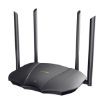 Router Wi-Fi 6, DualBand 2.4Ghz/5GHz, 574+2402Mbps, 4x6dBi, 3 porturi Gigabit - TENDA