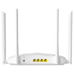 Router Wi-Fi 6, DualBand 2.4Ghz/5GHz, 574+2402Mbps, 4x6dBi, 4 porturi Gigabit - TENDA - imagine 3