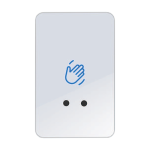 Buton de iesire Touchless ajustabil, plastic argintiu, montaj aparent, IP66 - CSAccess CSB-20C30S-P1