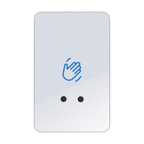 img15324large Buton de iesire Touchless ajustabil, plastic argintiu, montaj aparent, IP66 - CSAccess CSB-20C30S-P1 - imagine 1