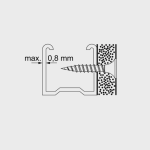 Surub SSF pentru gips-carton, 3.5x35mm (1000 buc.) - CELO - imagine 2